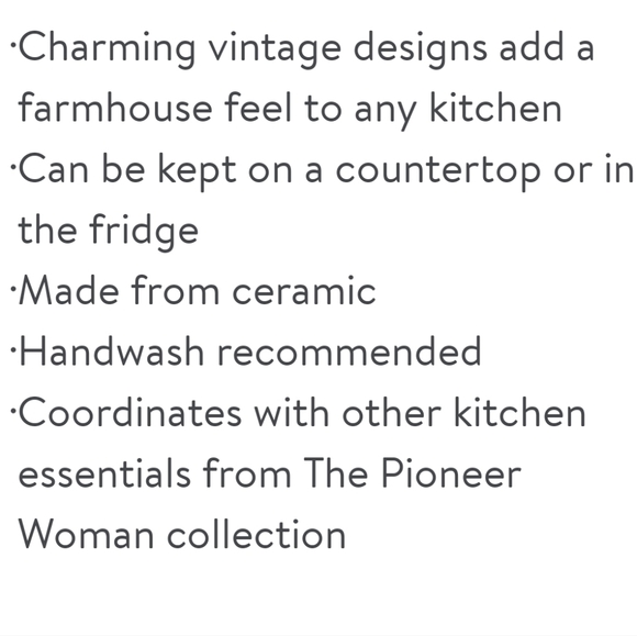 ❤️ New Pioneer Woman Fancy Flourish 3-Piece Ceramic Fruit Basket Set - Picture 5 of 6